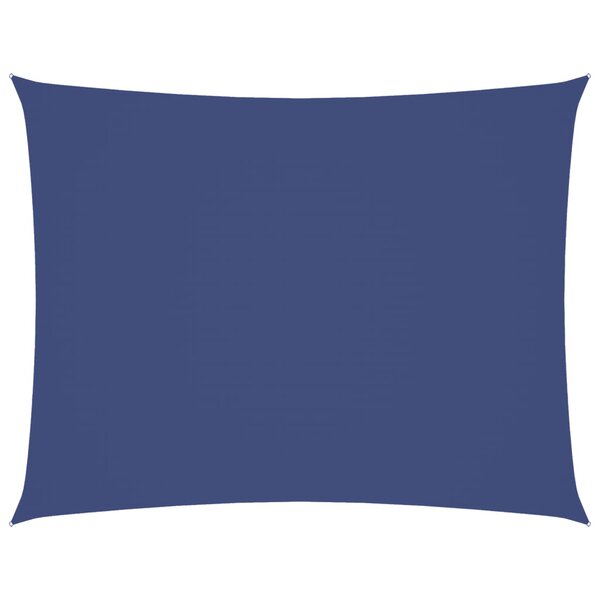 vidaXL Voile de parasol tissu oxford rectangulaire 3 5x5 m bleu