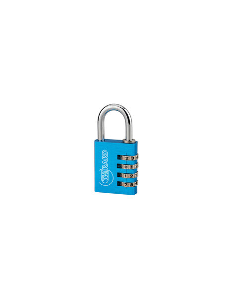 THIRARD - Cadenas à code Type 1  intérieur  alu  bleu  40mm  4 chiffres