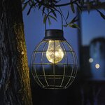 Luxform Lampe LED solaire de jardin Tango Vert 30101