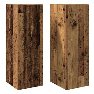 vidaXL Meubles TV 2 Pièces vieux bois 30 5x30x90 cm bois d'ingénierie