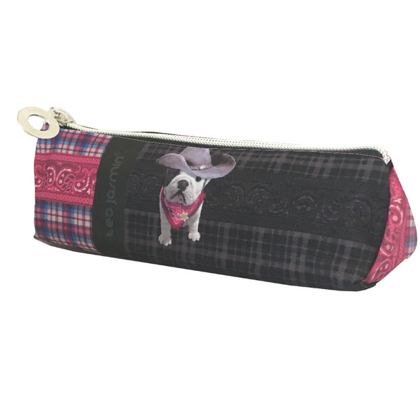 Trousse triangulaire téo jasmin noire
