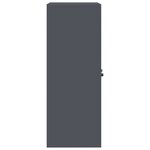 vidaXL Armoire de rangement Anthracite 60 x 40 x 105 cm Acier