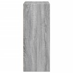 vidaXL Bibliothèque sonoma gris 60x30x77 cm bois d'ingénierie