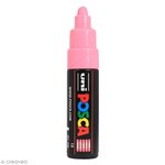 Marqueur posca pc-7m rose pointe large conique