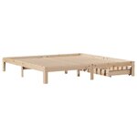 vidaXL Cadre de lit avec tiroirs sans matelas 180x200 cm