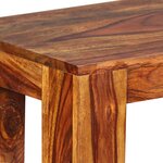vidaXL Banc Bois massif 110x35x45 cm