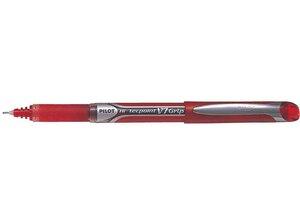 Stylo roller à encre Hi-Tecpoint V7 Grip, rouge PILOT
