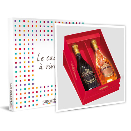 SMARTBOX - Coffret Cadeau - Coffret 2 bouteilles de champagne Tsarine -