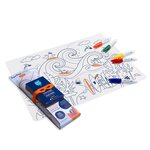 set en silicone a colorier Surf Party