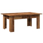 vidaXL Table basse vieux bois 100x60x42 cm bois d'ingénierie