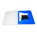 Trieur Polypropylène 3 Rabats 8 Compartiments Opak - Couleurs Assorties - X 10 - Exacompta