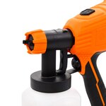 Vidaxl pistolet à peinture électrique et 3 tailles de buses 500w 800ml