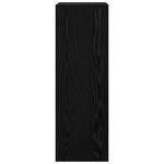 vidaXL Ensemble meuble TV 6 Pièces Chêne noir 100 x 30 x 30 cm