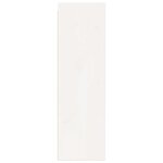vidaXL Armoire murale Blanc 30x30x100 cm Bois de pin massif