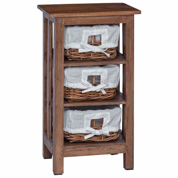 vidaXL Table d'appoint Marron Bois massif d'acajou