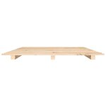 vidaXL Cadre de lit sans matelas 150x200 cm bois de pin massif