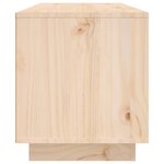 vidaXL Meuble TV 80x35x40 5 cm Bois de pin massif