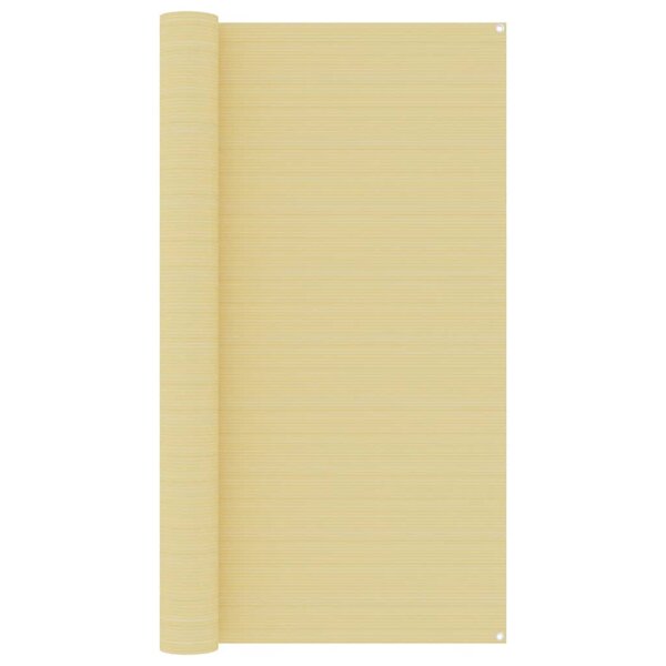 vidaXL Tapis de tente 200x300 cm Beige