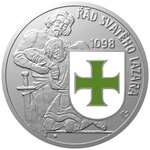 Pièce de monnaie en Argent g 42 Millésime 2024 Knightly Orders ORDER OF ST LAZARUS OF JERUSALEM