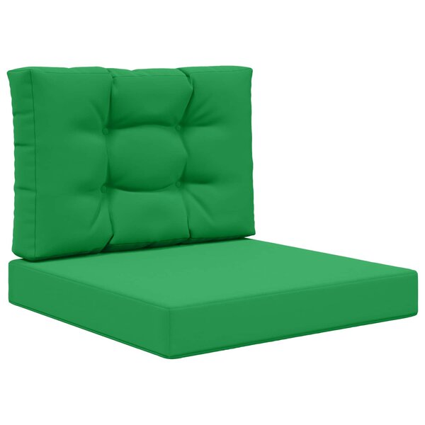 vidaXL Coussin de canapé d'extérieur Polyester Vert 60 x 60 cm
