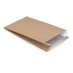 Pochette cadeau kraft lumière taupe 18 x 33 x 6 cm (lot de 250)