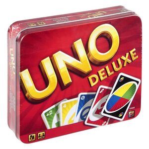 Uno deluxe jeu de cartes - 2 a 10 joueurs - 7 ans et +