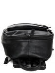 Sac à dos business en cuir - sac ordinateur - 	L32.0 x H37.5 x P11.0 cm - KATANA - 69513-Noir