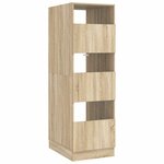 vidaXL Armoire à Laver Sonoma 50 x 68 x 162 cm Bois d'ingénierie