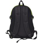 Vidaxl sac à dos de randonnée 40 l noir et vert
