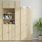 vidaXL Armoire de rangement mince chêne sonoma 30x42 5x225 cm