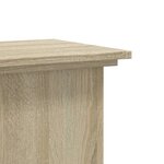 vidaXL Support pour plantes chêne sonoma 33x33x60 cm bois d'ingénierie