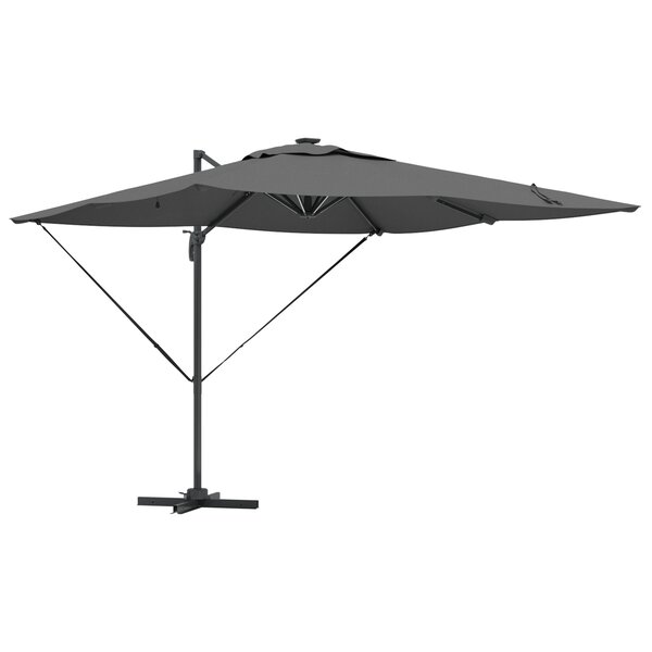 vidaXL Parasol Cantilever Roma 286 x 285 x 270 cm Aluminium