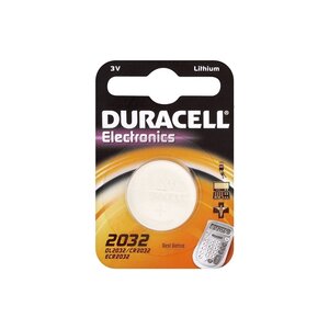 Pile bouton lithium 'electronics' cr2032 duracell