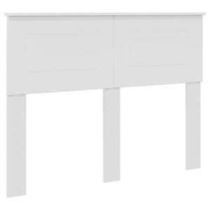 vidaXL Tête de lit Blanc Brillant 135 cm Bois d'ingénierie