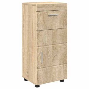 vidaXL Ensemble d'armoire de salle de bain TULUM Chêne Sonoma