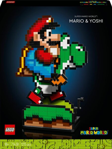 71438 LEGO® Super mario world  mario et yoshi
