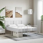 vidaXL Matelas en mousse blanc 120x220 cm dureté H2 H3