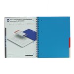 cahier étudiant Multinotes A4+ 160 pages 90g Seyes coloris aléatoire OXFORD