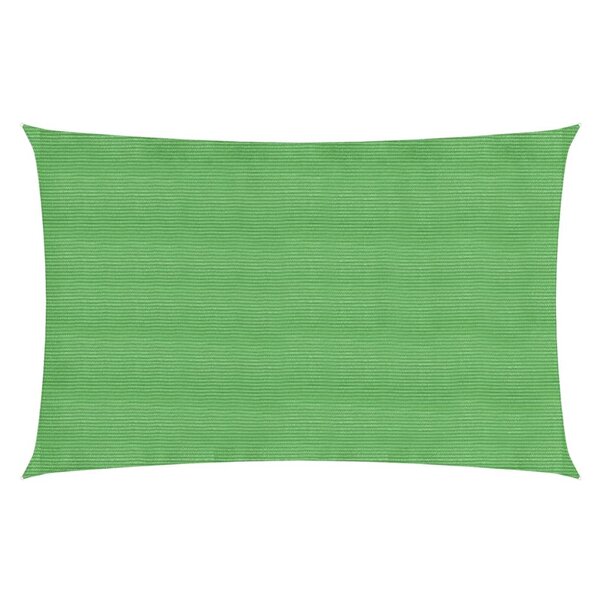 vidaXL Voile d'ombrage 160 g/m² Vert clair 2x4 5 m PEHD
