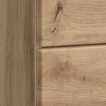 vidaXL Cabinet de chevet Chêne artisanal 43 x 34 5 x 47 5 cm