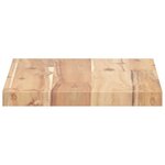 vidaXL Étagères flottantes 4 Pièces 60x20x2 cm acacia massif non traité