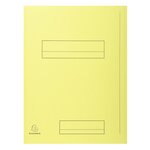 Paquet de 50 chemises imprimées 2 rabats SUPER 210 - 24x32cm Couleurs assorties EXACOMPTA