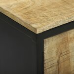 Buffet vidaXL 100x35x70 cm en bois massif brut de mangue