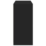 vidaXL Garde-robe noir 77x48x102 cm bois d'ingénierie