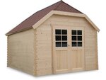 Abri jardin bois "Limerick" - 11.56 m² - 2.98 x 3.88 x 2.95 m - 28 mm