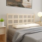 vidaXL Tête de lit 145 5x4x100 cm Bois massif de pin