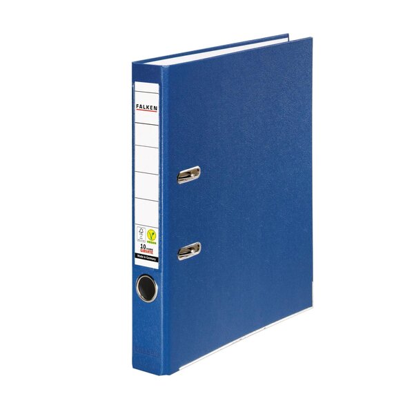 Classeur À Levier Pp A4 Vegan - Bleu - X 25 - Falken