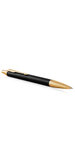 PARKER IM Premium Stylo bille  noir  recharge bleue pointe moyenne  Coffret cadeau