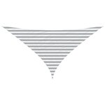 vidaXL Voile d'ombre 3 x 3 x 4 24 m 100   polyester Oxford
