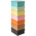 Purebox Pastel A5 100mm - Couleurs Assorties - X 5 - Falken